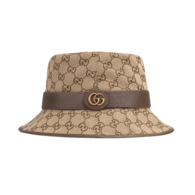 Gucci Beige GG Canvas Bucket Hat 576587 4HG62 2564