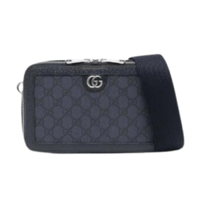 Men's Gucci Navy Blue Ophidia Mini Crossbody Bag 7711742ZGMN