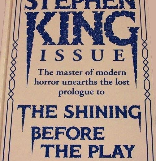 Stephen King - Before The Play: Prequel to The Shining eBook