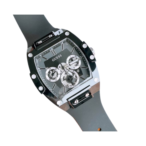 Guess Black Multi-Function Buckle Strap Watch GW0203G3 - Image 2