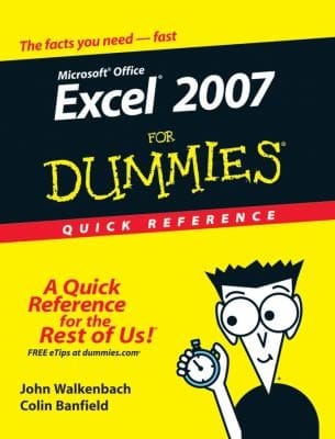 Microsoft Office Excel 2007 For Dummies Quick Reference