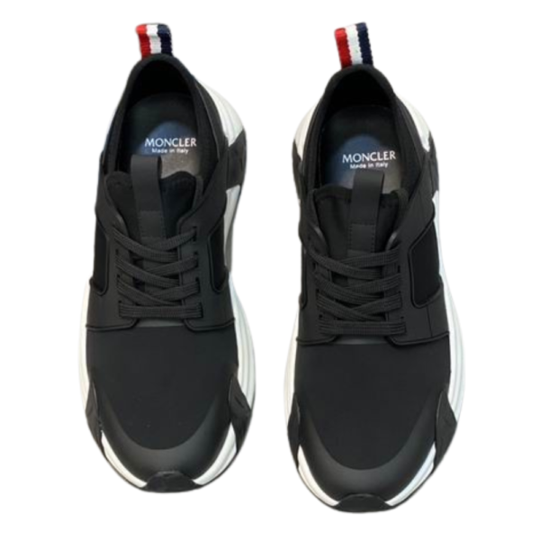 Moncler Black Lunarove Low-Top Sneakers H109A4 M00090 M1419 - Image 3