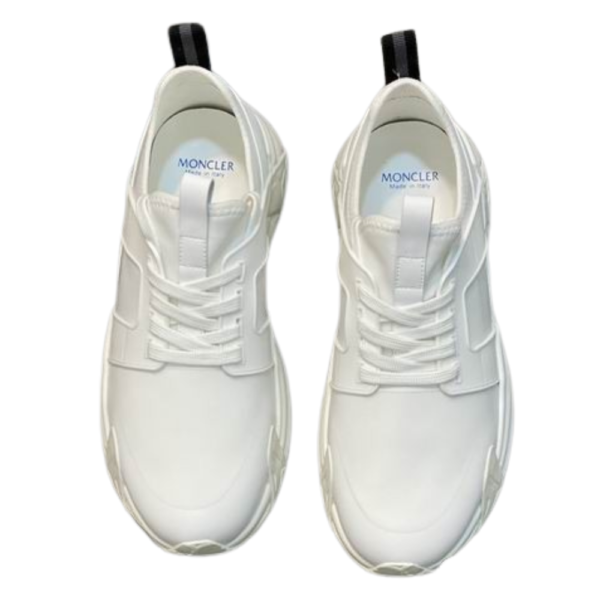 Moncler White Lunarove Low-Top Sneaker J109A4 M00230 M2936P09 - Image 3