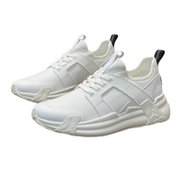 Moncler White Lunarove Low-Top Sneaker J109A4 M00230 M2936P09 - Image 4