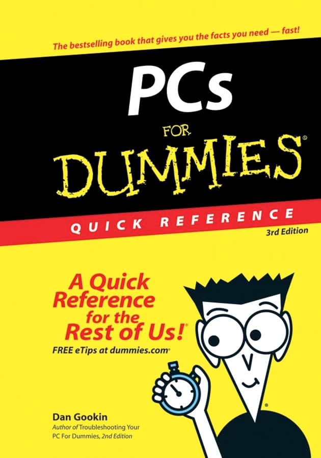 PCs For Dummies Quick Reference 3rd Edition