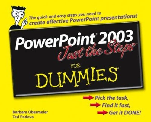PowerPoint 2003 Just The Steps For Dummies