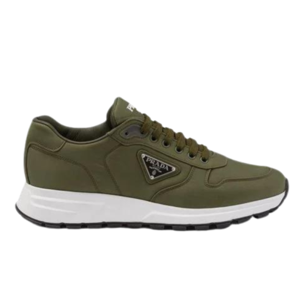 Prada Military Green Prax 01 Re-Nylon Sneakers 2EE369 3LFVF0161 FG000 - Image 2