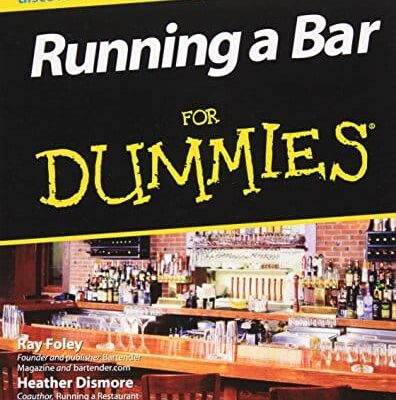 Running a Bar For Dummies