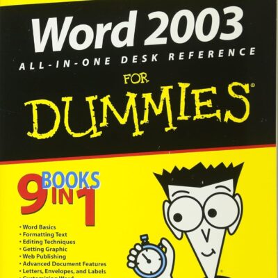 Word 2003 All-In-One Desk Reference For Dummies