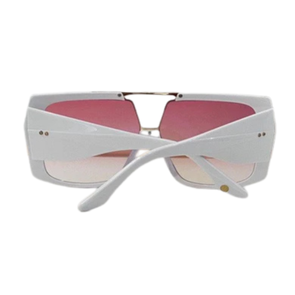 Dita Cream White Abrux Eyewear Square-Frame Sunglasses DTS420A - Image 4