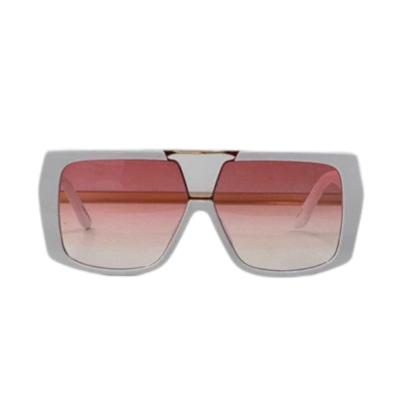 Dita Cream White Abrux Eyewear Square-Frame Sunglasses DTS420A