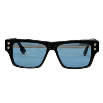 Dita Black Yellow Gold Eyewear Grandmaster Seven Sunglasses DTS407 A 01