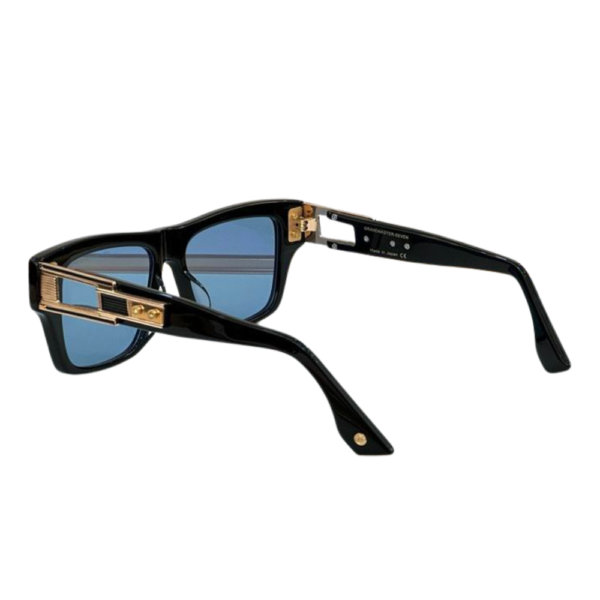 Dita Black Yellow Gold Eyewear Grandmaster Seven Sunglasses DTS407 A 01 - Image 6