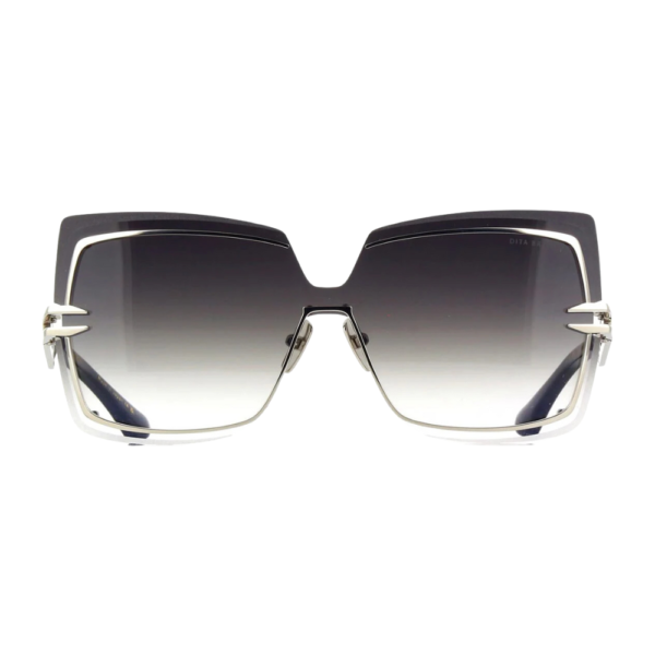 Dita Black Silver Eyewear Brokyn Sunglasses DTS440