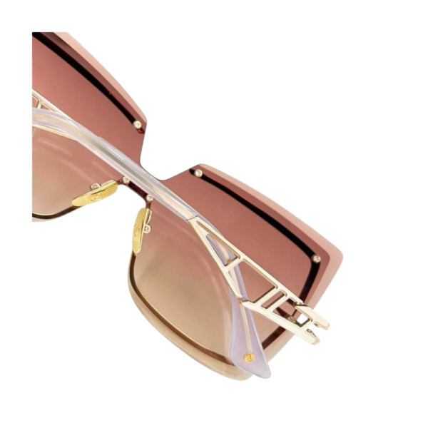 Dita Pink Rose Gold Eyewear Brokyn Sunglasses DTS440 - Image 7