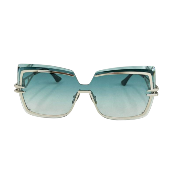 Dita Sky Blue Silver Eyewear Brokyn Sunglasses DTS440