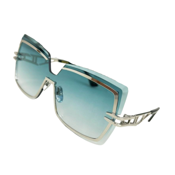 Dita Sky Blue Silver Eyewear Brokyn Sunglasses DTS440 - Image 3