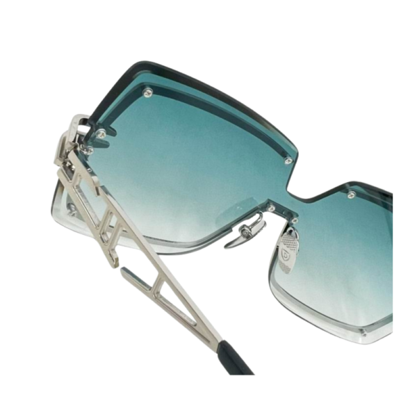 Dita Sky Blue Silver Eyewear Brokyn Sunglasses DTS440 - Image 4