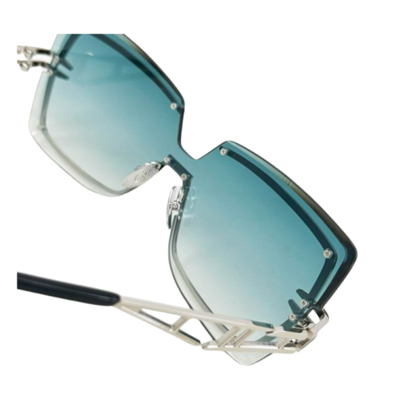 Dita Sky Blue Silver Eyewear Brokyn Sunglasses DTS440 - Image 5