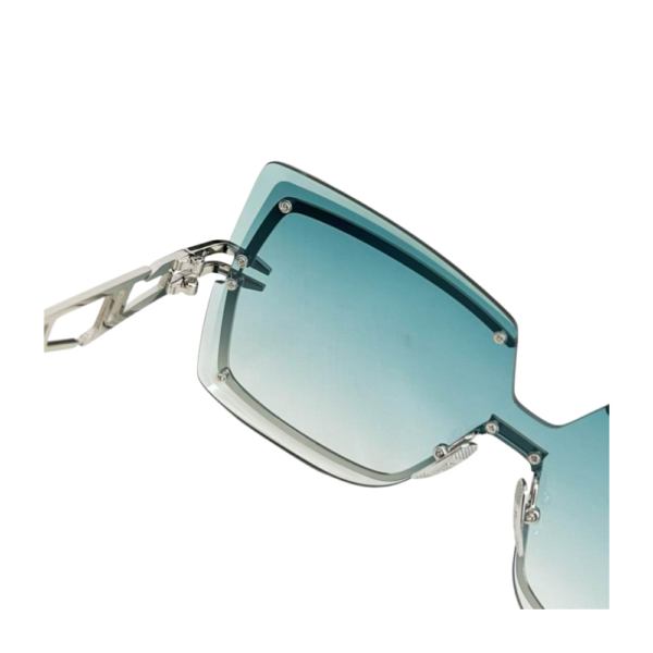 Dita Sky Blue Silver Eyewear Brokyn Sunglasses DTS440 - Image 6