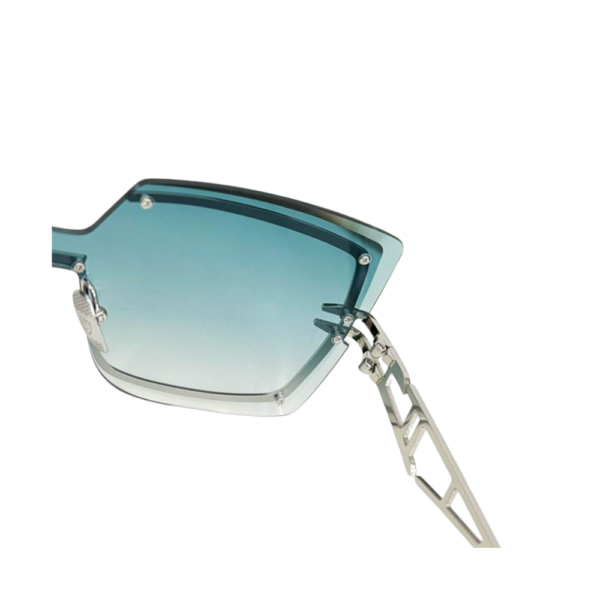 Dita Sky Blue Silver Eyewear Brokyn Sunglasses DTS440 - Image 7