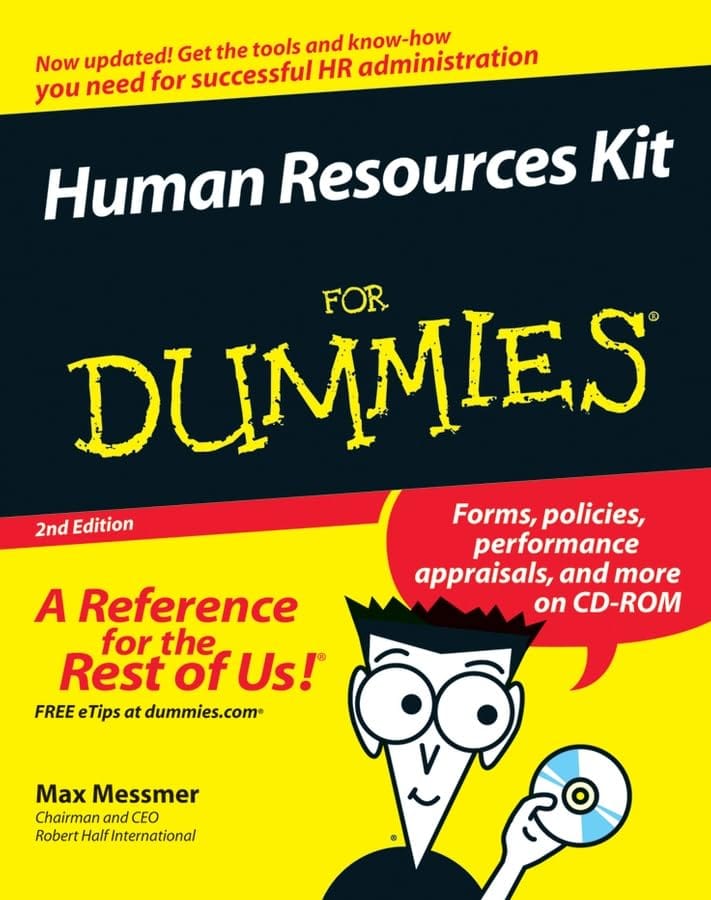 Human Resources Kit For Dummies 2nd Edition