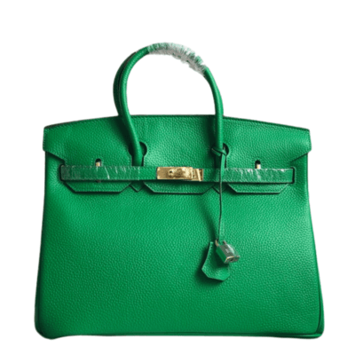 Lime Green Hermès Birkin 30-35 Togo Leather with Gold Hardware