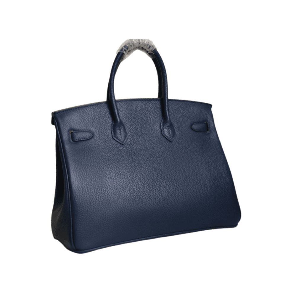 Navy Blue Hermès Birkin 30-35 Togo Leather with Gold Hardware - Image 3