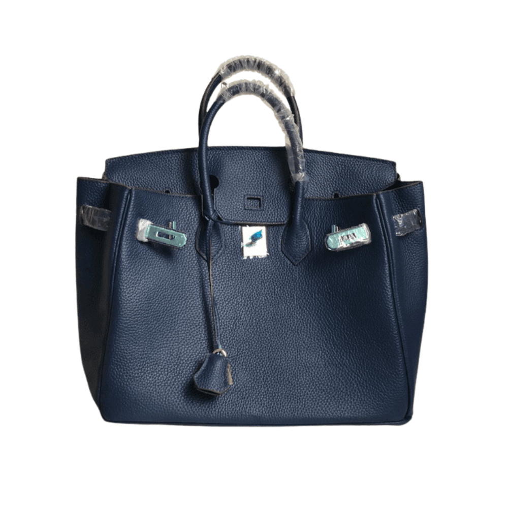 Navy Blue Hermès Birkin 30-35 Togo Leather with Gold Hardware