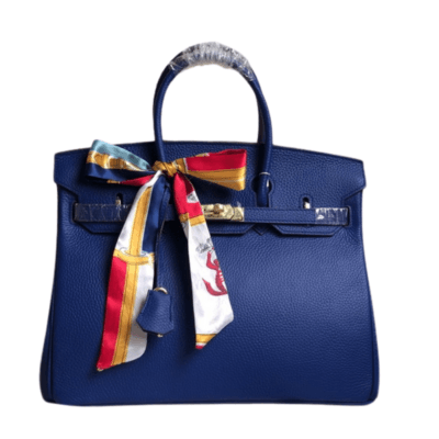 Royal Blue Hermès Birkin 30-35 Togo Leather with Gold Hardware