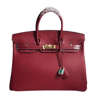 Wine Red Hermès Birkin 30-35 Togo Leather with Gold Hardware