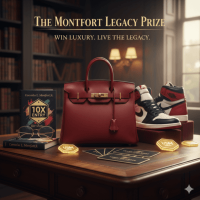 Montfort Legacy Giveaway Prizes