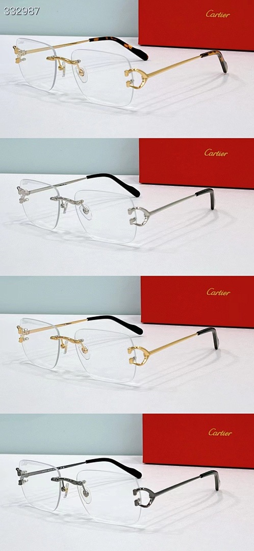 Cartier CT 0330 Eyeglasses 57-18-140 - Image 5