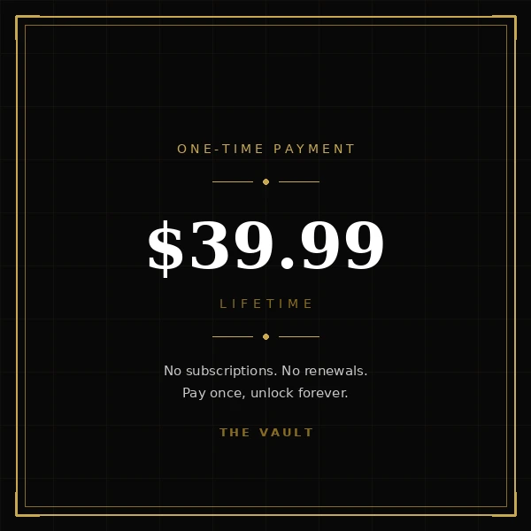 Vault Membership — Lifetime Access - Image 2