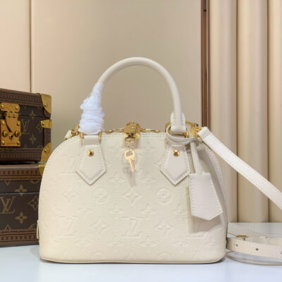 Louis Vuitton Cream Alma BB Handbag M26409