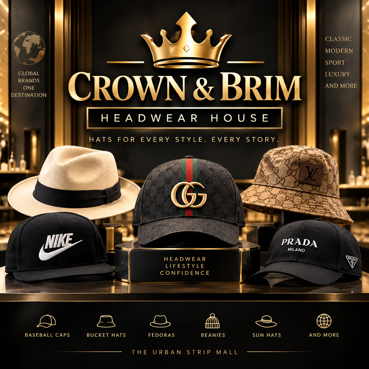 Crown & Brim Headwear House