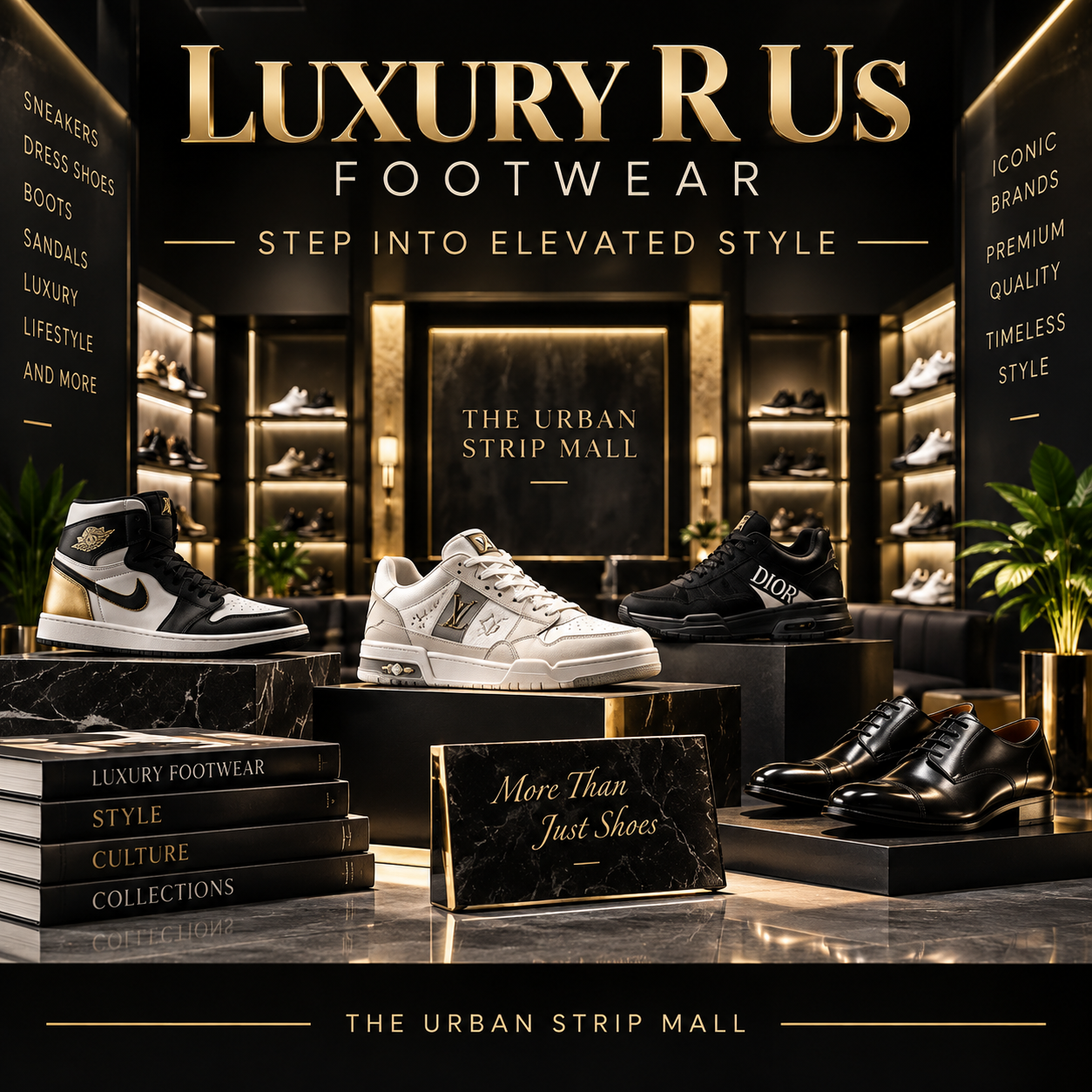 Luxury R Us Footwear