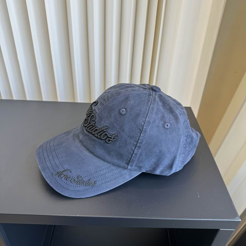 Acne Studios Embroidered Logo Baseball Cap 4125230 - Image 3