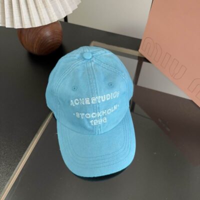 Acne Studios Sprayed Logo Baseball Cap 4081070