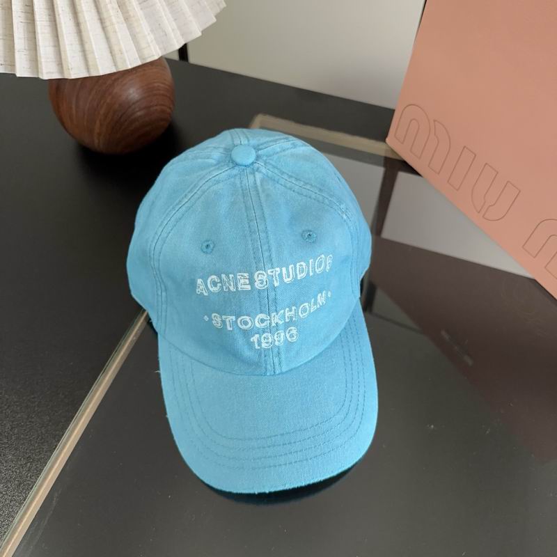 Acne Studios Sprayed Logo Baseball Cap 4081070