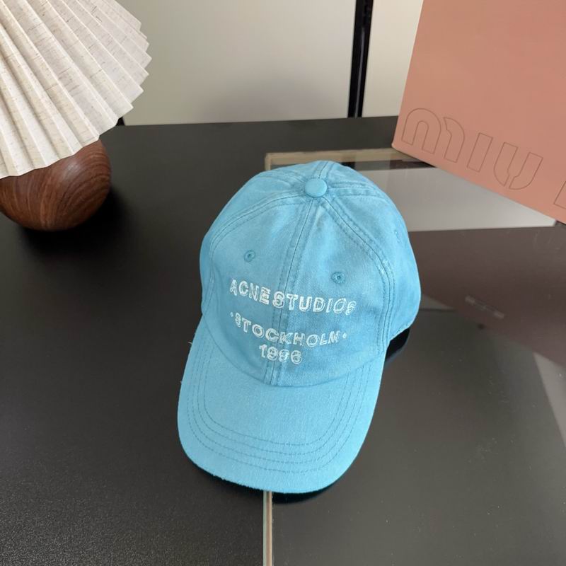 Acne Studios Sprayed Logo Baseball Cap 4081070 - Image 2