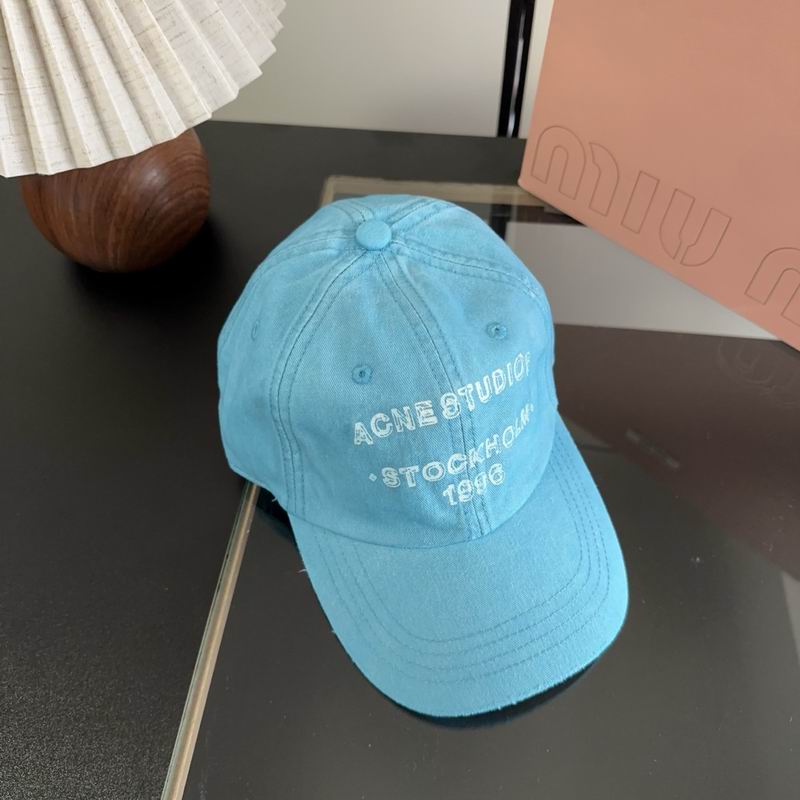 Acne Studios Sprayed Logo Baseball Cap 4081070 - Image 3