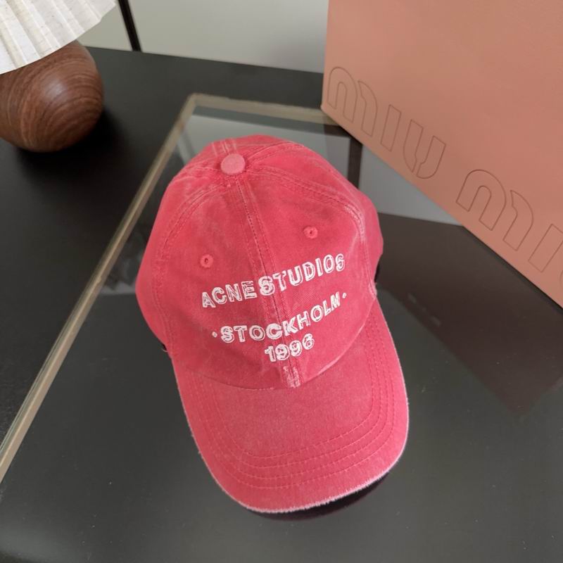 Acne Studios Sprayed Logo Baseball Cap 4081070 - Image 5