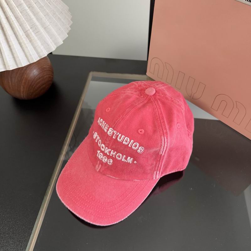 Acne Studios Sprayed Logo Baseball Cap 4081070 - Image 6