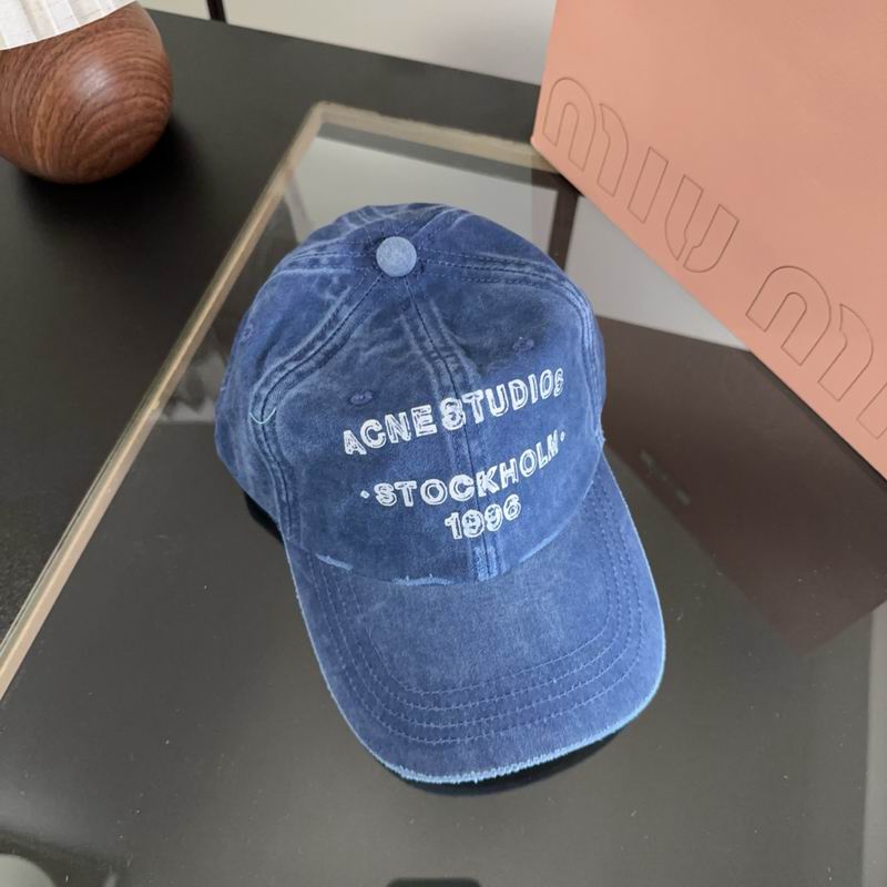 Acne Studios Sprayed Logo Baseball Cap 4081070 - Image 8