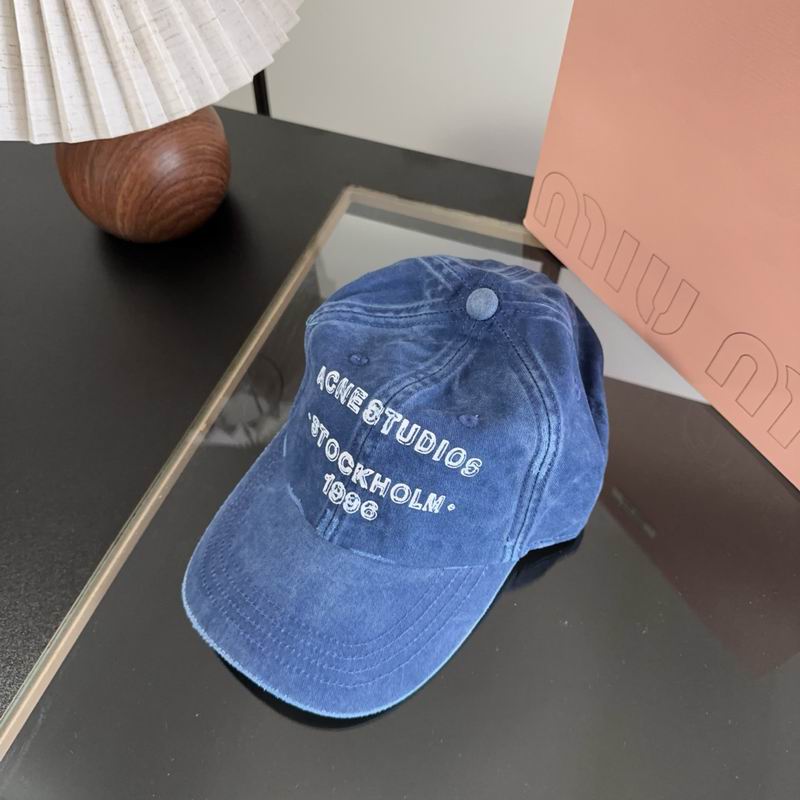 Acne Studios Sprayed Logo Baseball Cap 4081070 - Image 9