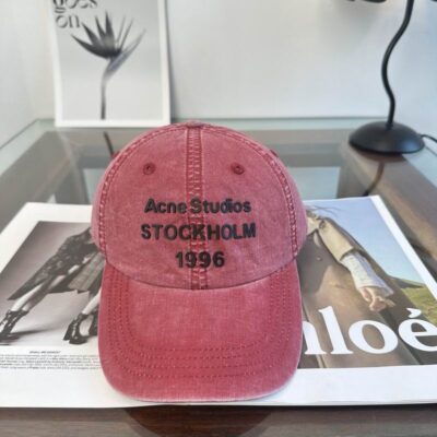 Acne Studios “STOCKHOLM 1996” Embroidered Baseball Cap 3950438