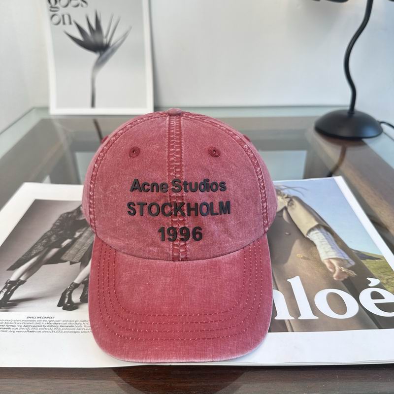 Acne Studios “STOCKHOLM 1996” Embroidered Baseball Cap 3950438
