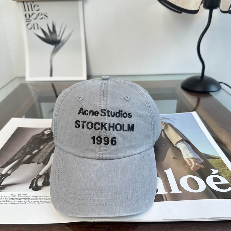 Acne Studios “Stockholm 1996” Embroidered Logo Baseball Cap 3950465