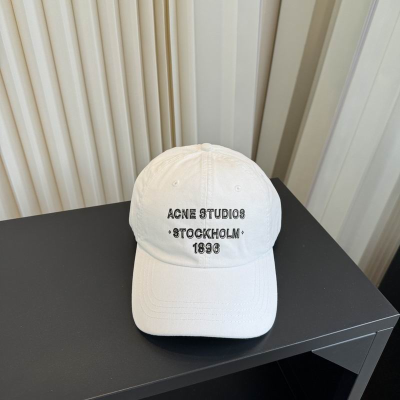 Acne Studios Washed Logo Baseball Cap 4259629 - Image 4